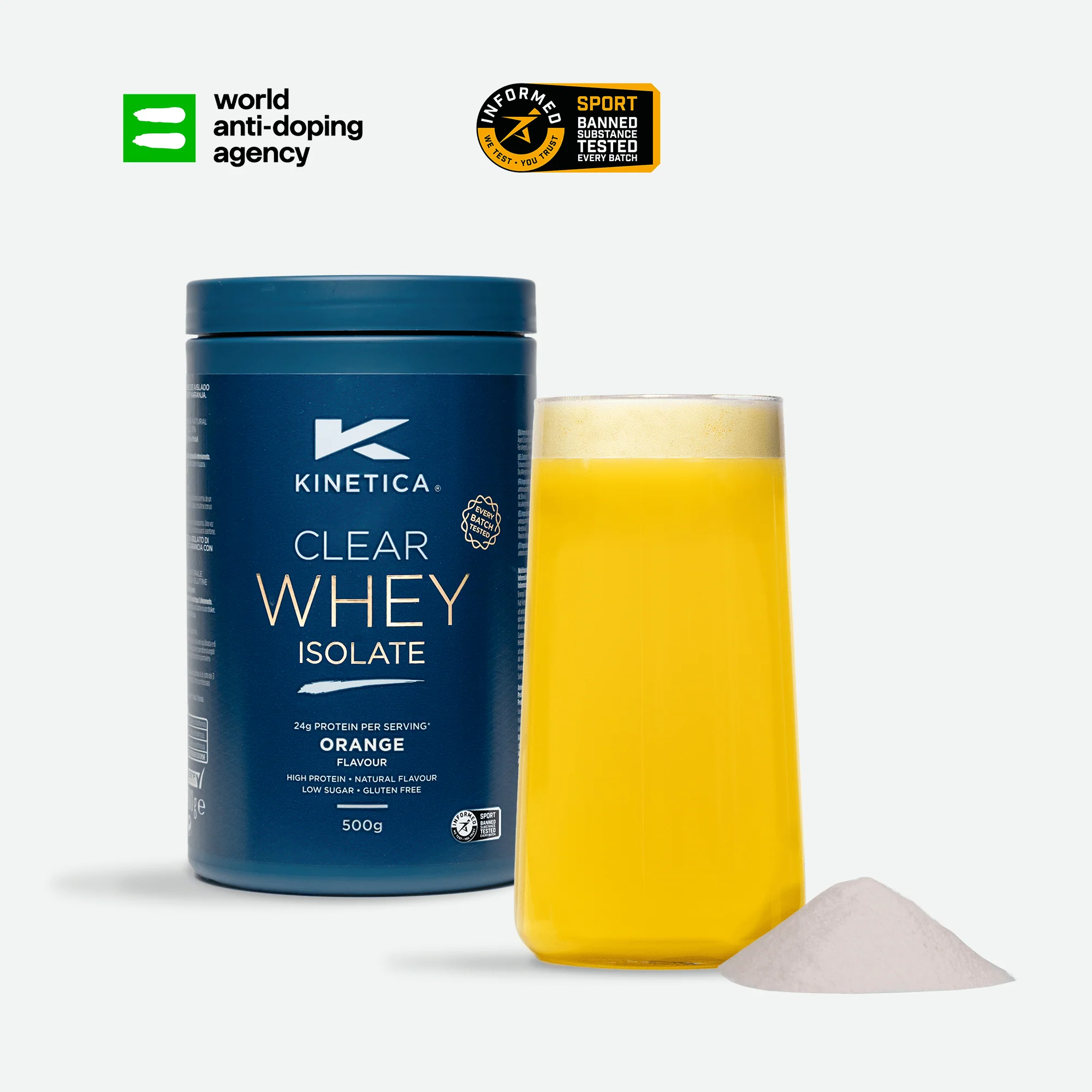 Clear Whey Isolate Orange 500g - Image 6