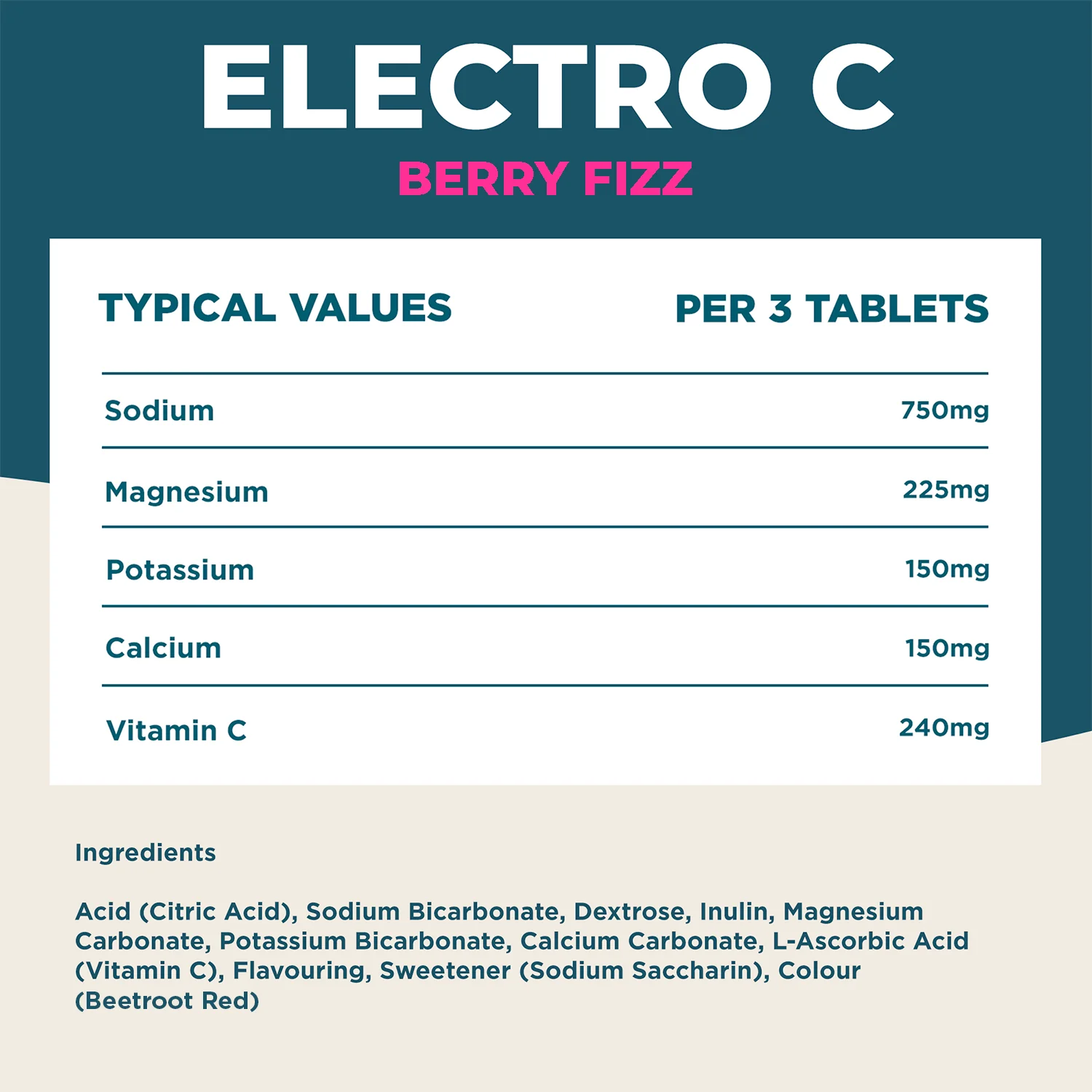 Electro-C Electrolyte Tablets- Berry Fizz | Single Pack - Image 6