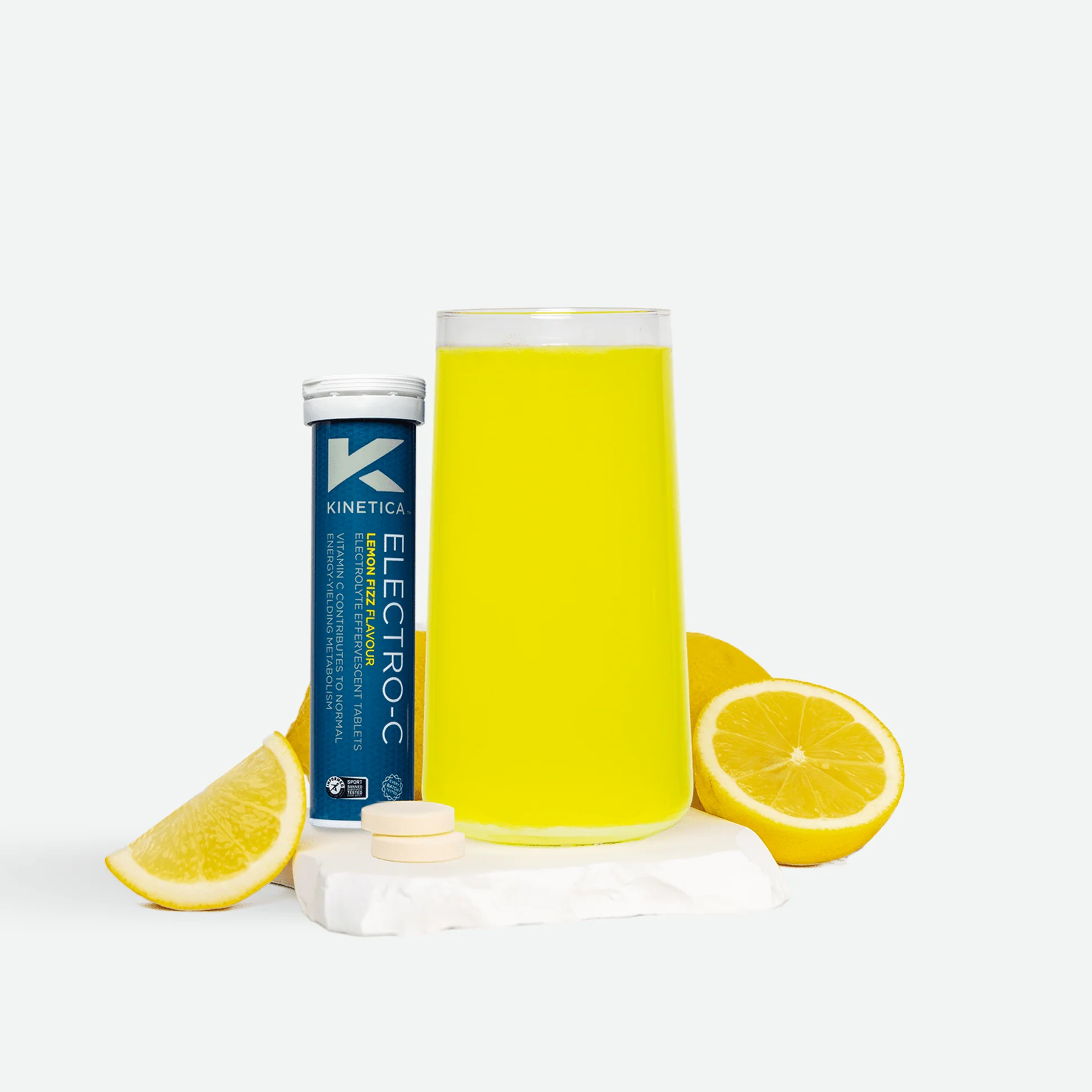 Electro-C Electrolyte Tablets- Lemon Fizz | Pack of 12 - Image 4