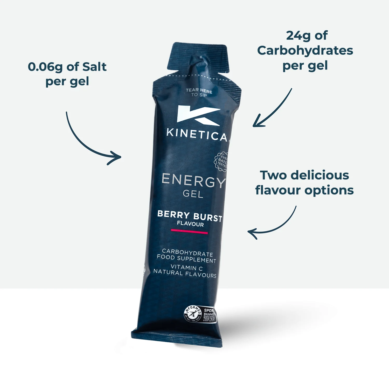 Energy Gel Berry Burst - 24 x 70g - Image 5