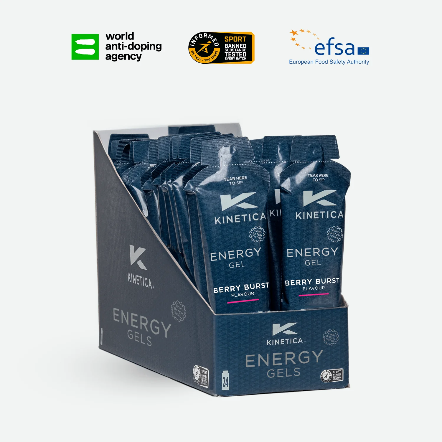 Energy Gel Berry Burst - 24 x 70g - Image 6
