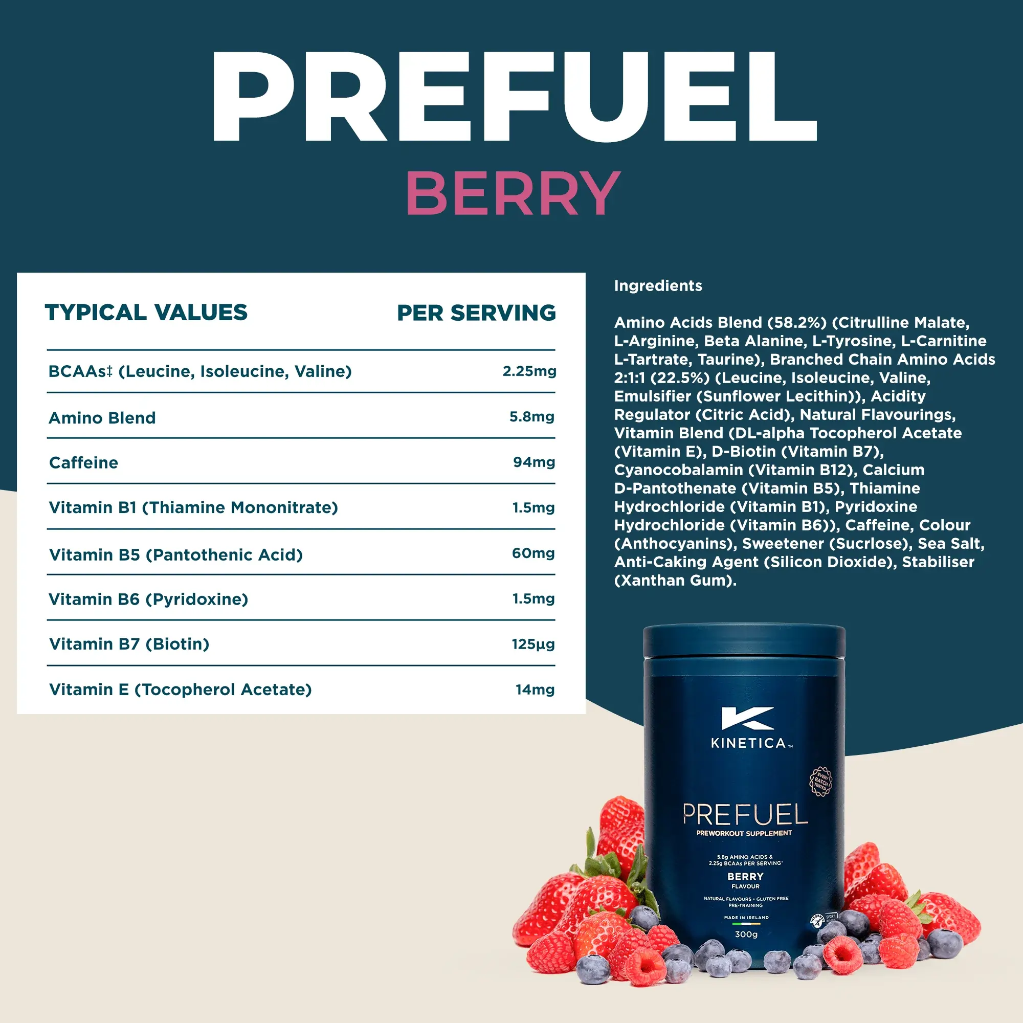 PreFuel Berry 300g - Image 6