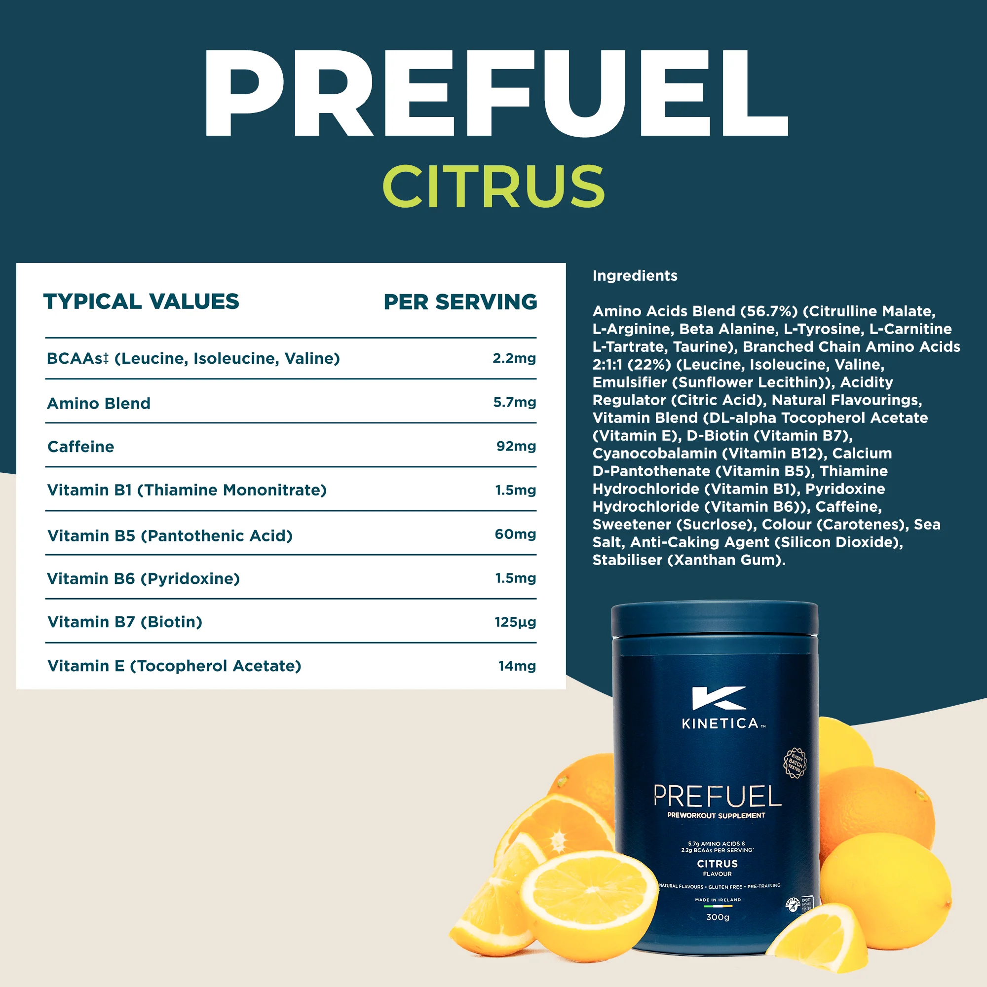 PreFuel Citrus 300g - Image 6