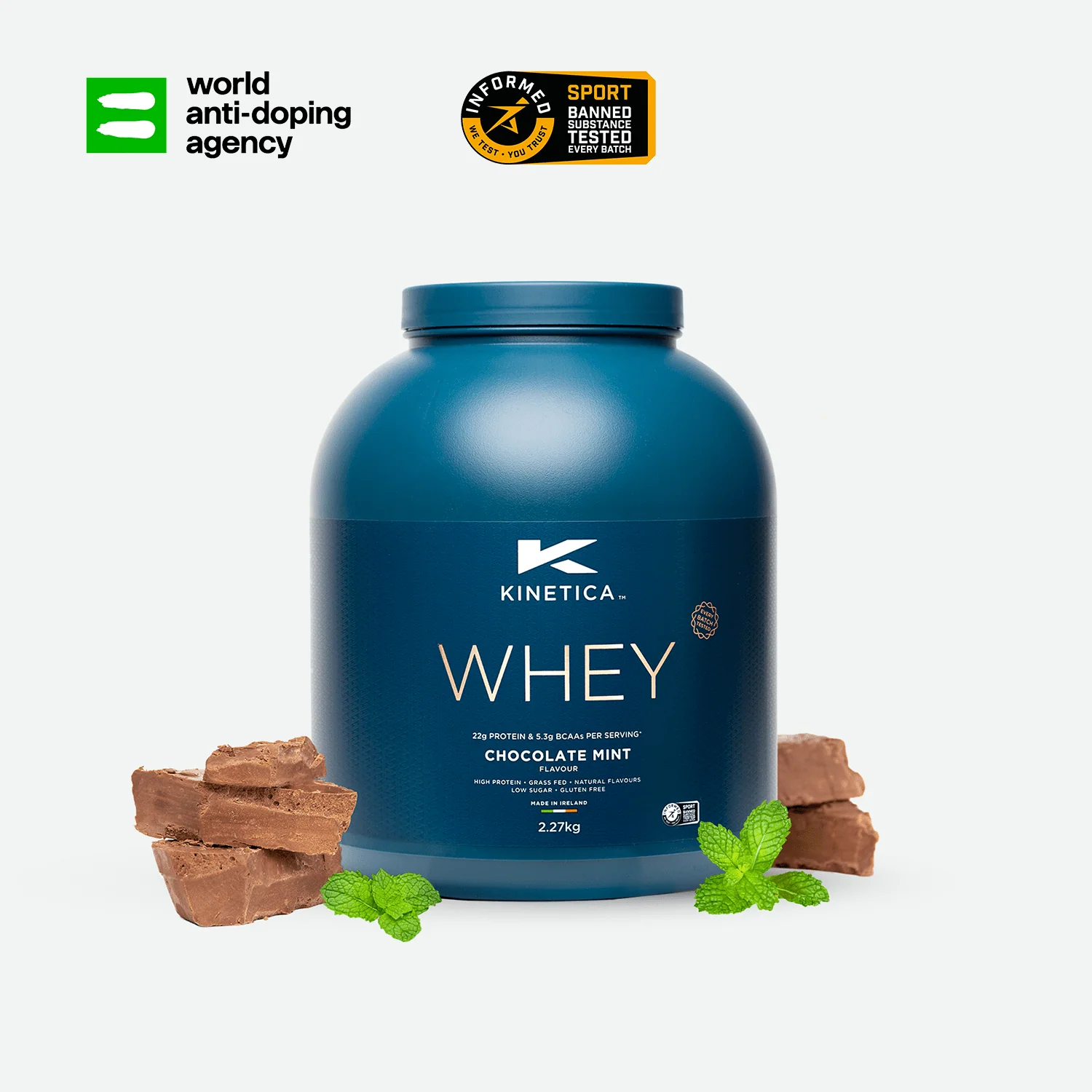 Whey Protein Chocolate Mint 2.27kg - Image 4