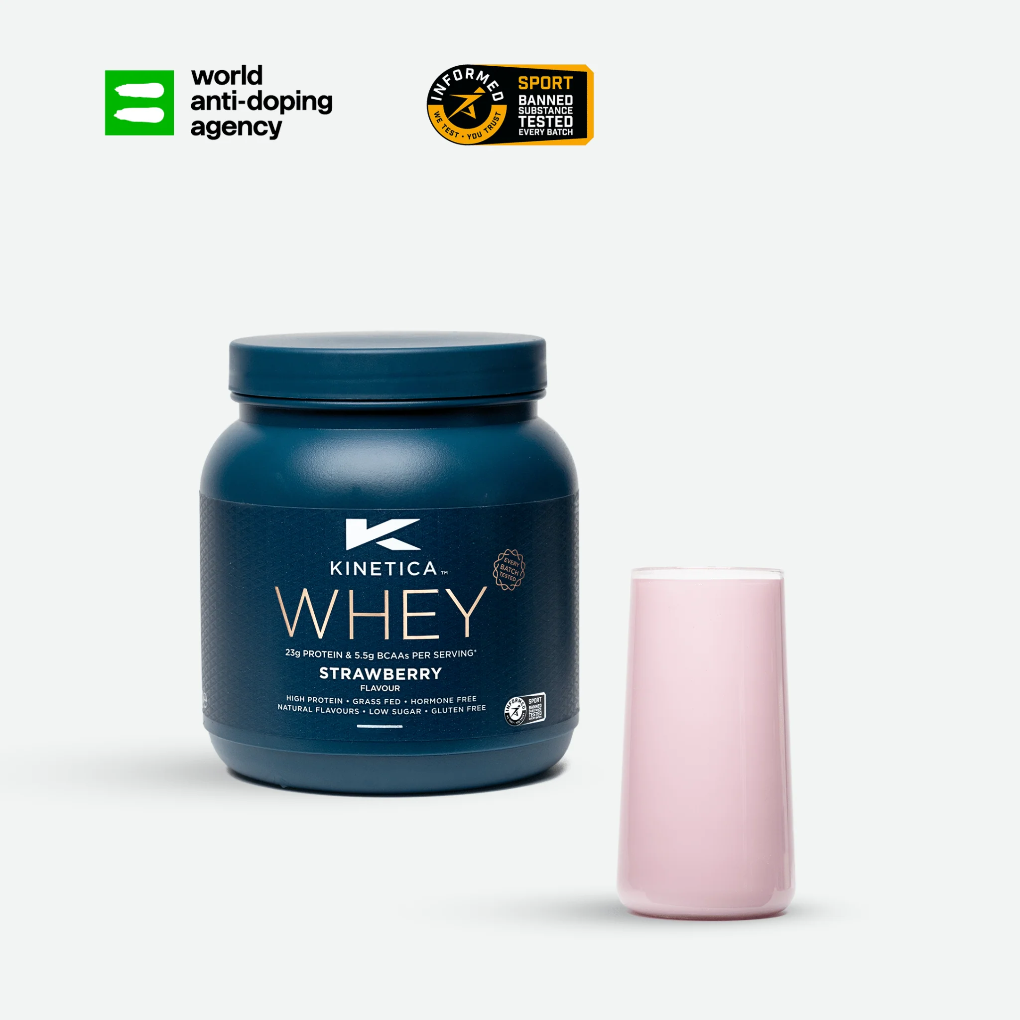 Whey Protein Strawberry 300g - Image 4