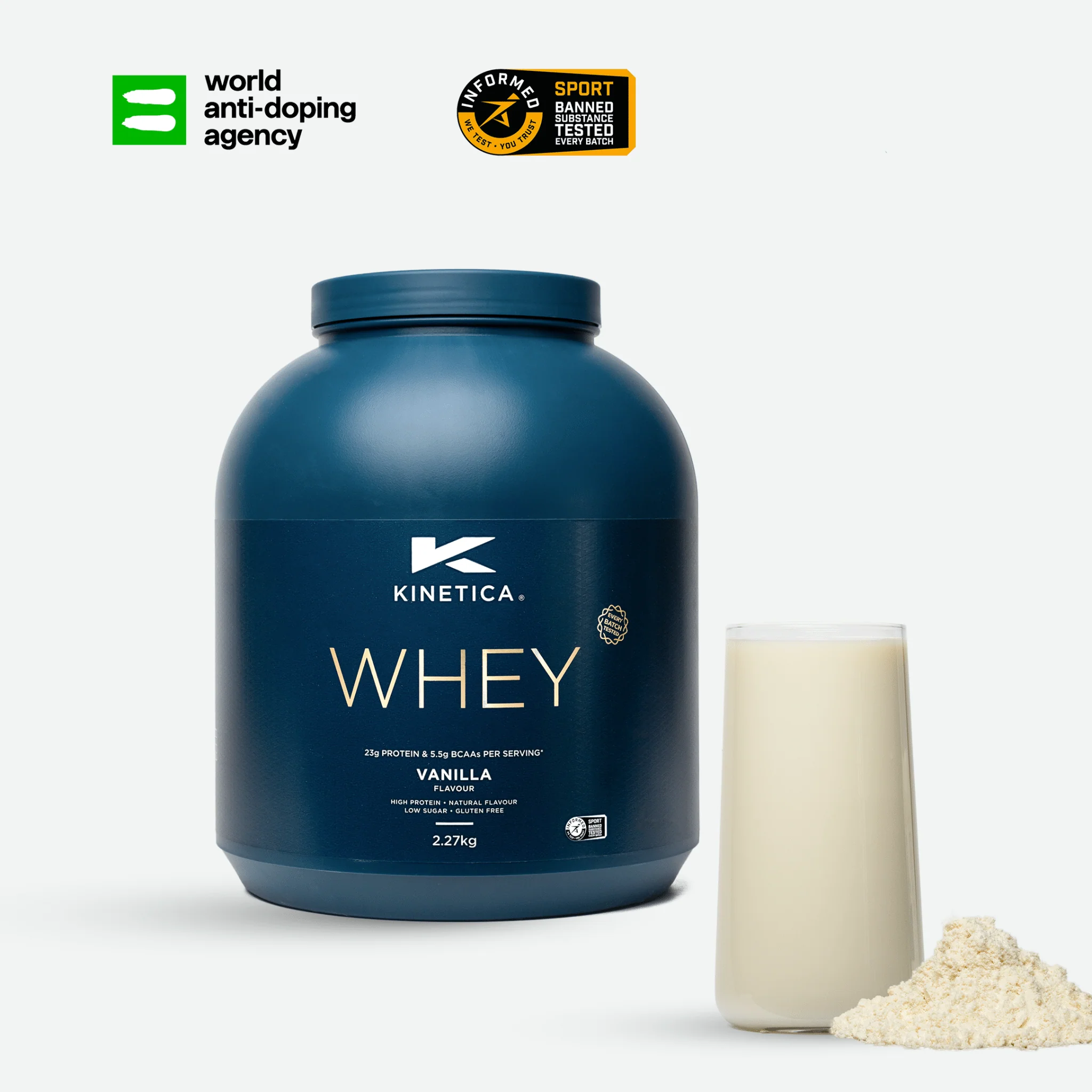Whey Protein Vanilla 2.27kg - Image 5