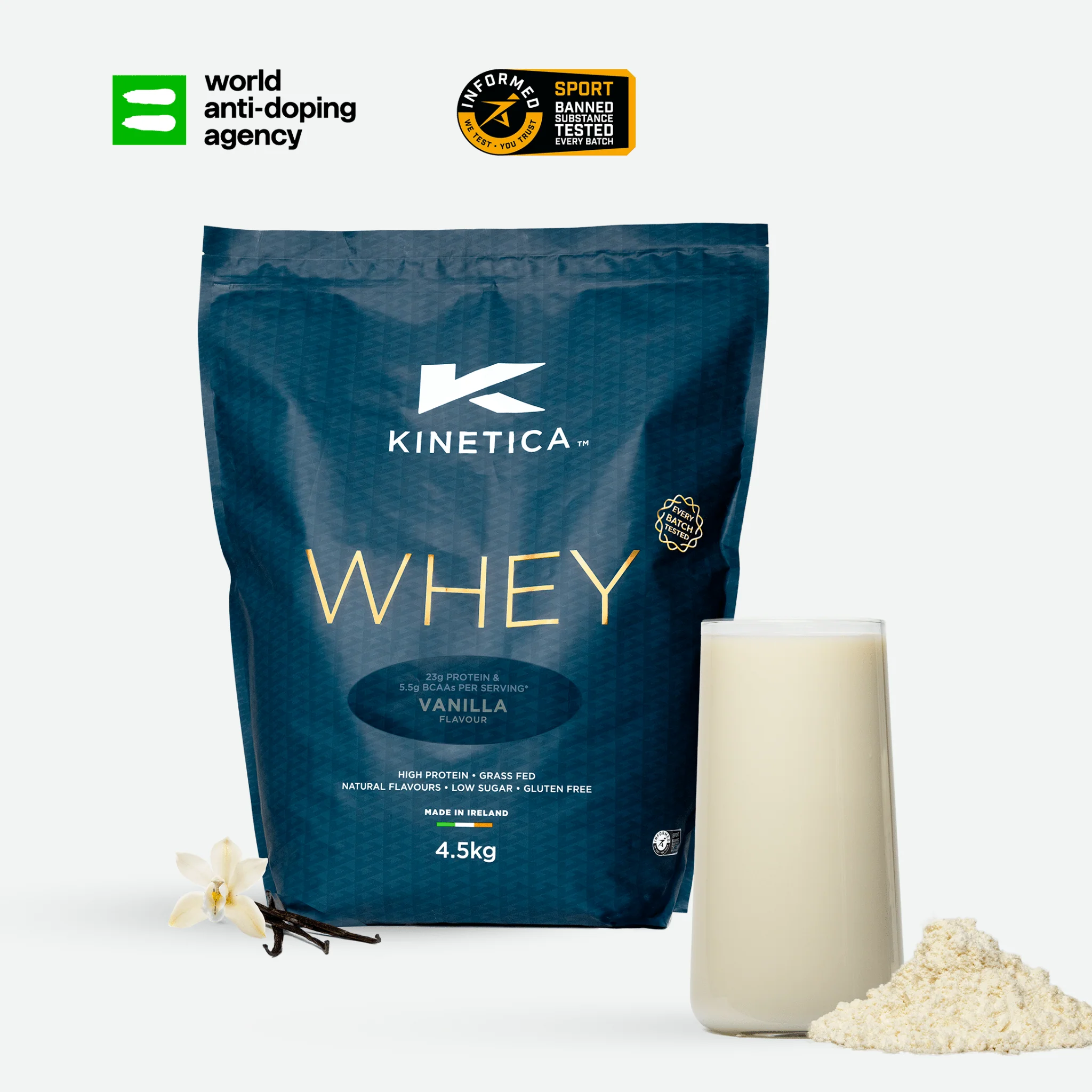 Whey Protein Vanilla 4.5kg - Image 4