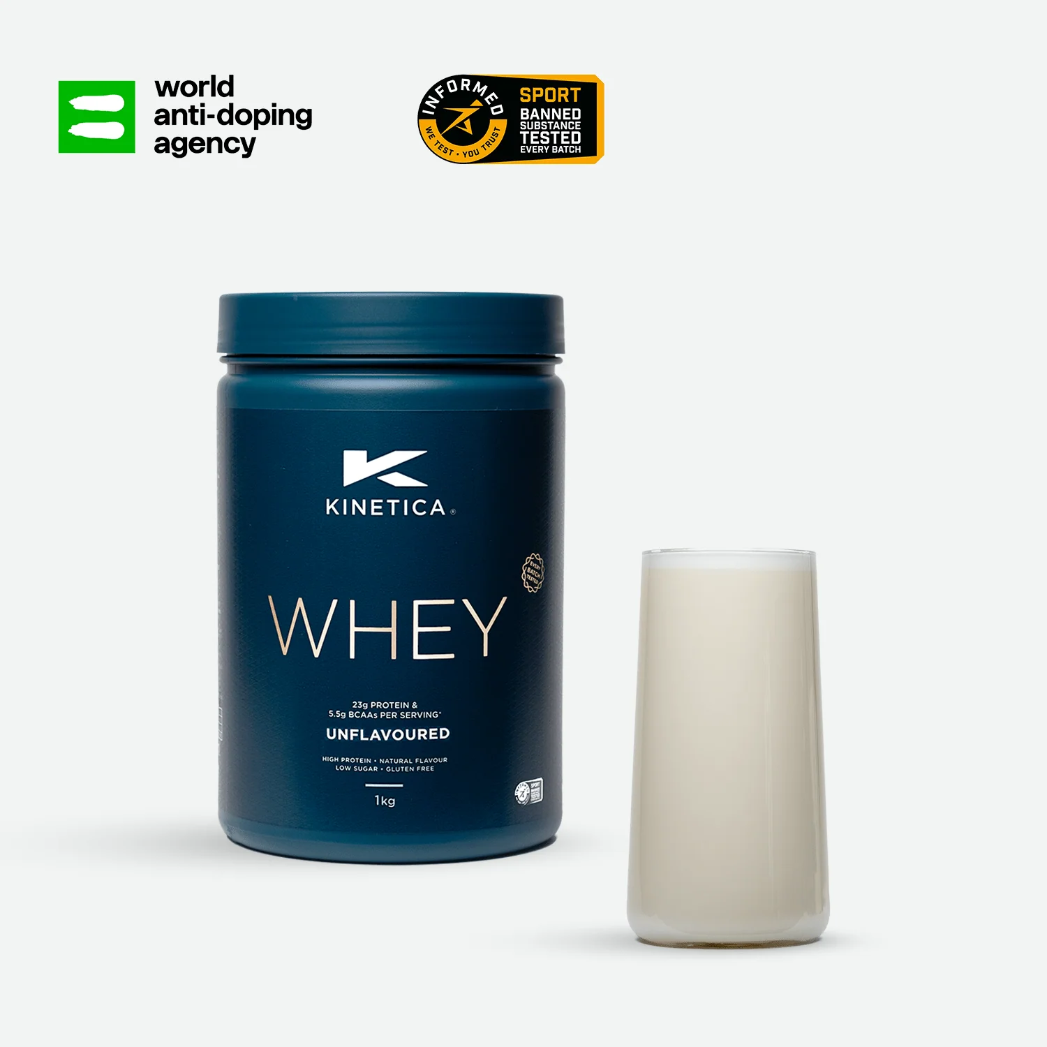Whey Protein Unflavoured 1kg - Image 4